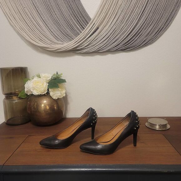 Zigi Soho "Koopa" Studded Heels Sz 7 - Picture 3 of 9